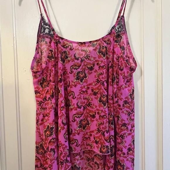 Free People Pink satin camisole - Picture 2 of 3